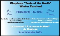 Chapleau Annual Taste of the North Winter Carnival Schedule